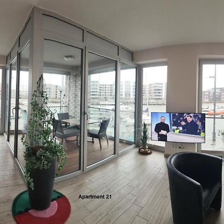 Ferienwohnung Neuer Hafen Marina ブレーマーハーフェン エクステリア 写真