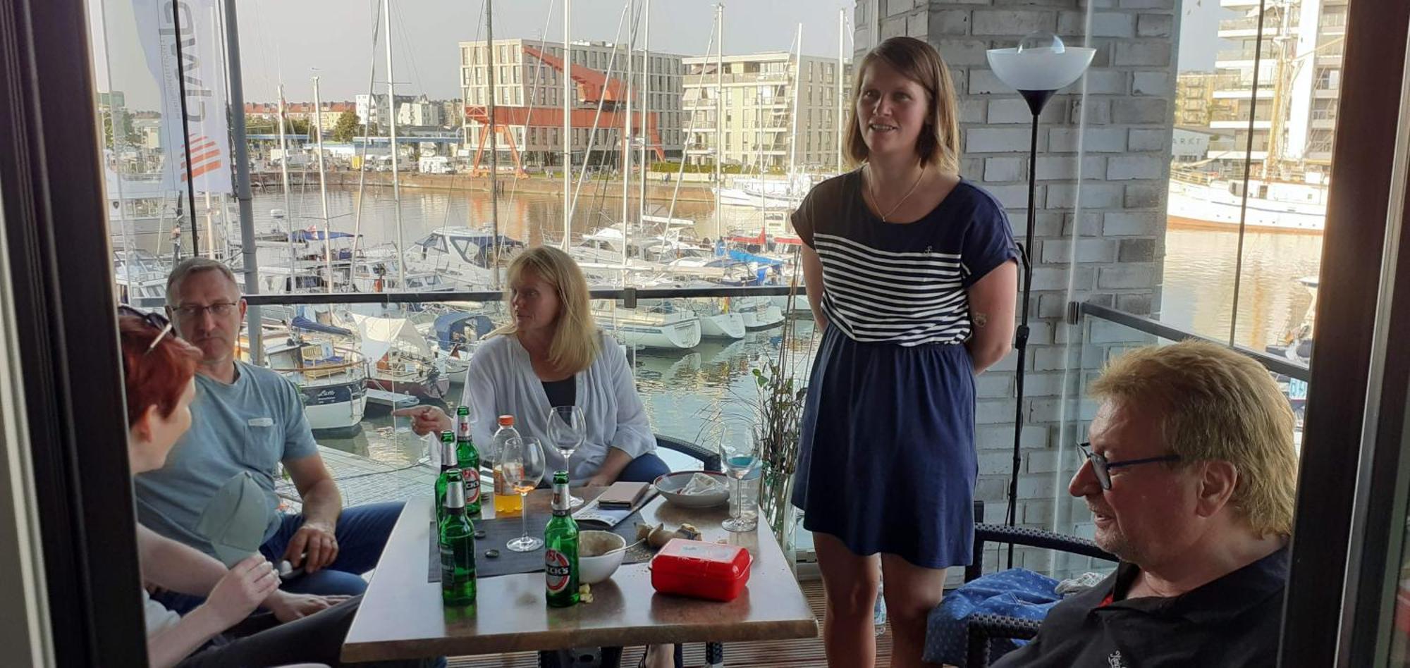 Ferienwohnung Neuer Hafen Marina ブレーマーハーフェン エクステリア 写真