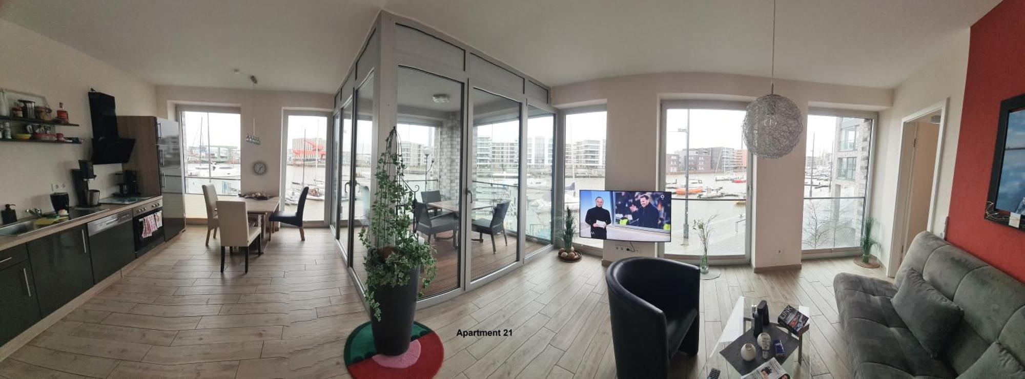 Ferienwohnung Neuer Hafen Marina ブレーマーハーフェン エクステリア 写真