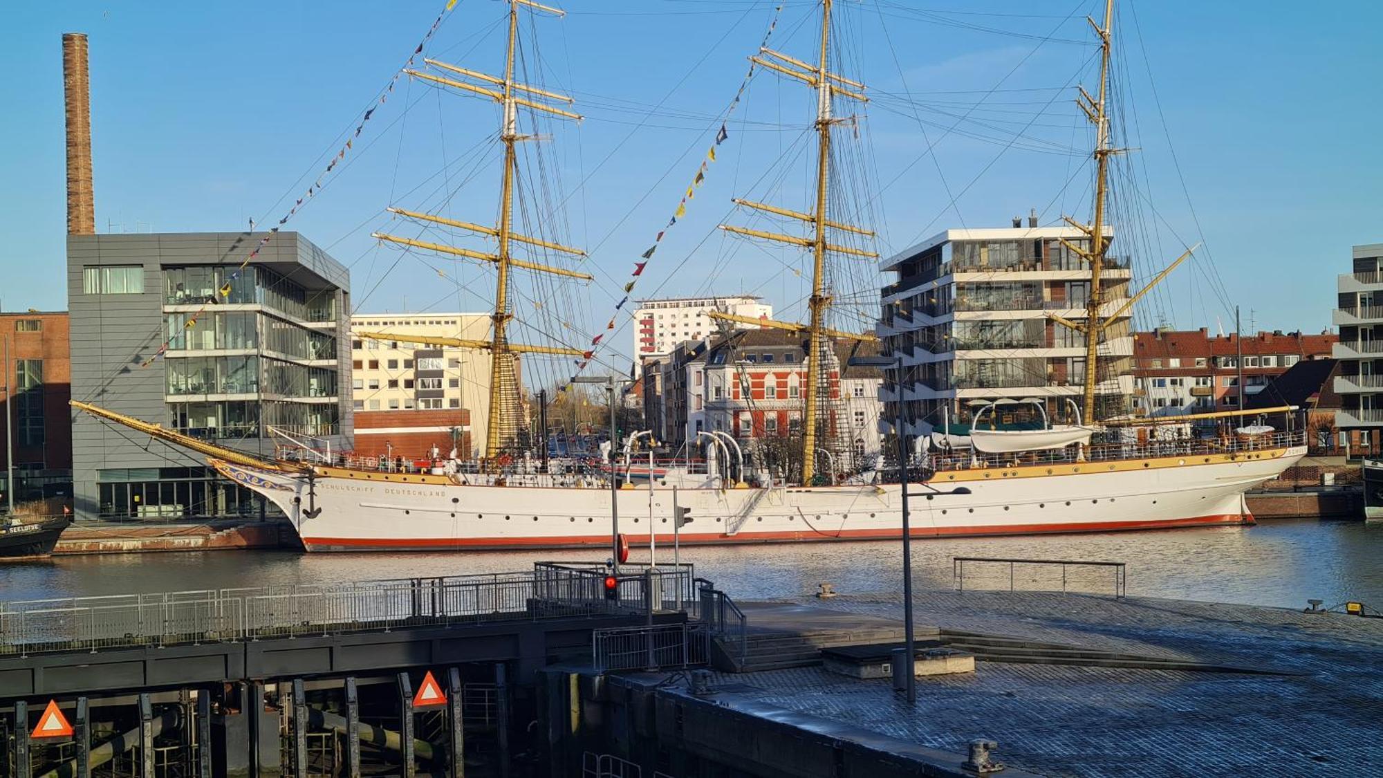Ferienwohnung Neuer Hafen Marina ブレーマーハーフェン エクステリア 写真